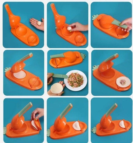 Miniatura 3 de Molde Para Hacer Empanadas Cóctel 2 En 1